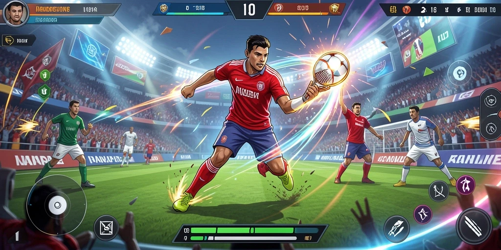 Screenshot memperlihatkan variasi permainan yang ditawarkan.
