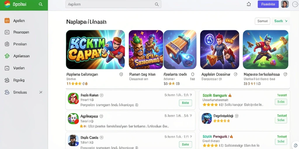 Berbagai karakter menarik untuk dipilih.