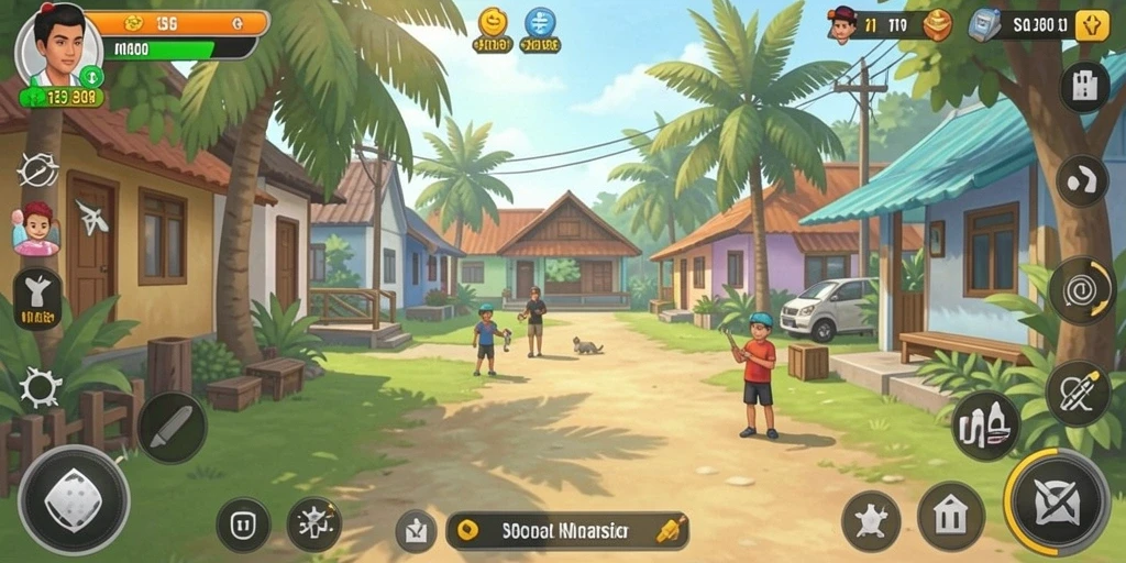 Berbagai pilihan game seru untuk dimainkan.