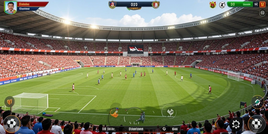 Screenshot menunjukkan leaderboard permainan yang kompetitif.