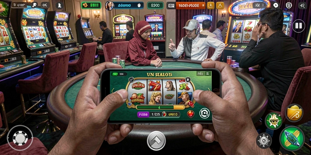 Fitur sosial yang memungkinkan interaksi antar pemain di LUXURY333.