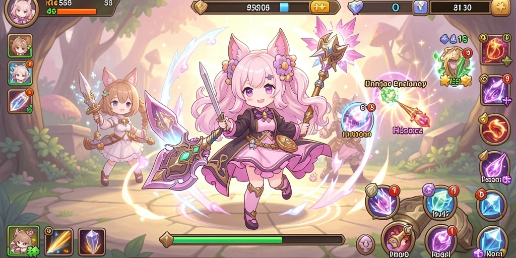 Bonus item yang membantu menyelesaikan level.