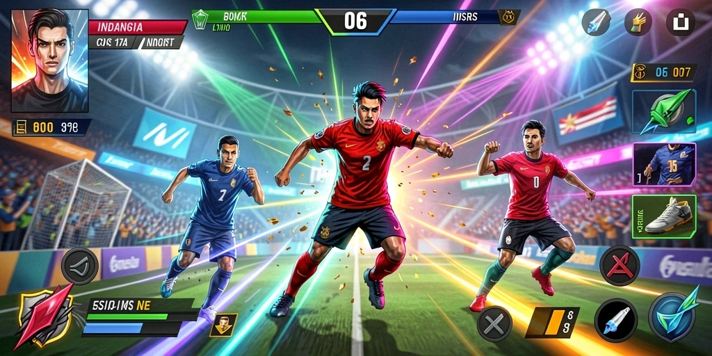 Tantangan level yang seru dan mendebarkan.