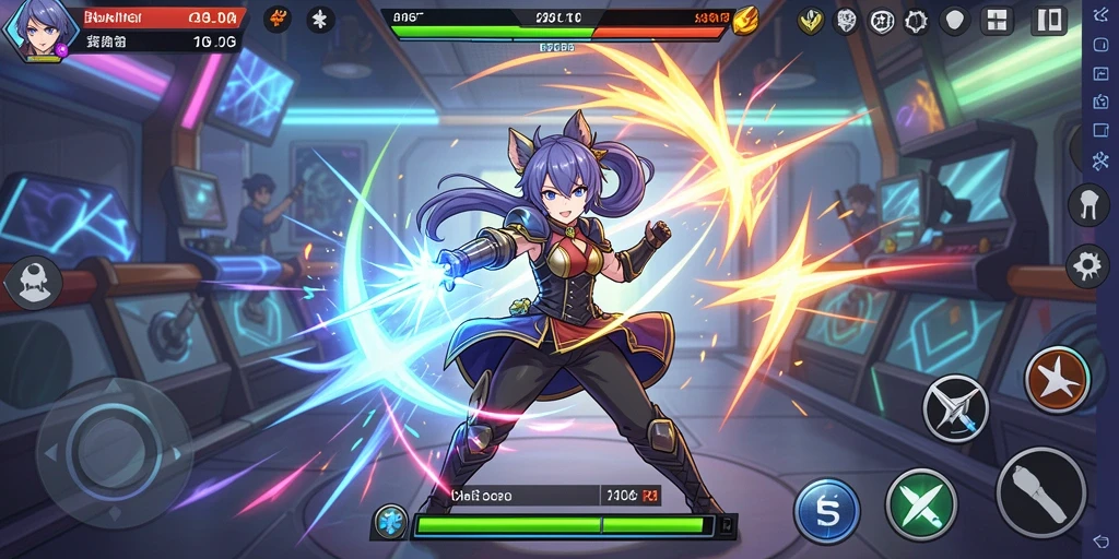 Ilustrasi fitur multiplayer yang memungkinkan permainan bersama teman.